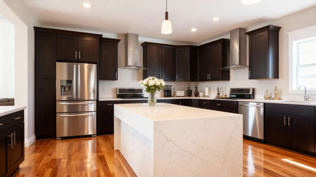Espresso Shaker finish from the Monterey cabinet collection