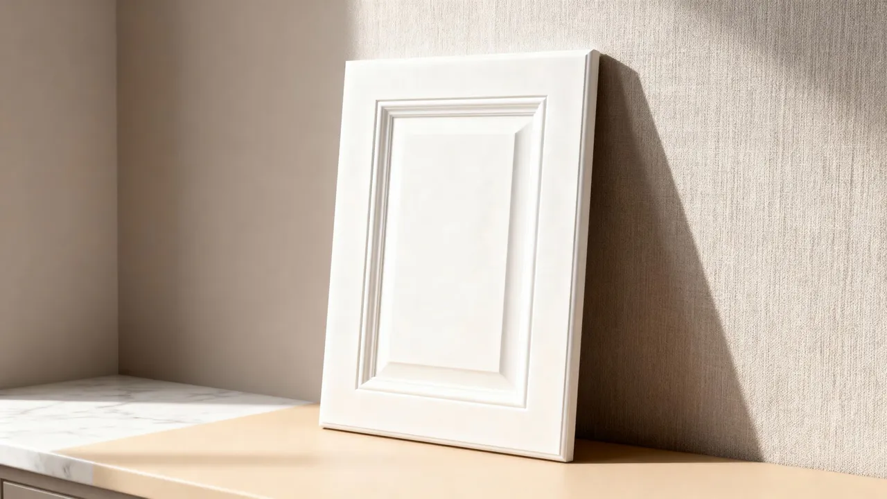 Jersey white shaker cabinet collection with 3/4-inch premium plywood panels