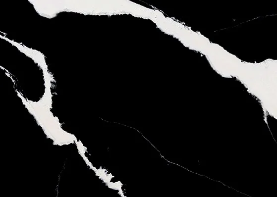 Exotic slab Calacatta Black No.01, 9104